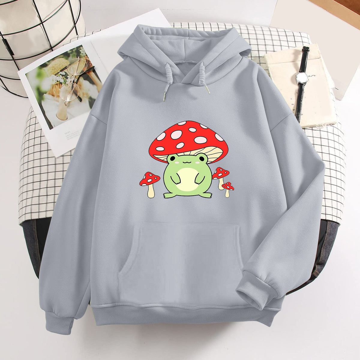 Mushroom Club Graphic Hoodie